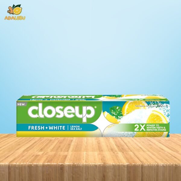 Close Up Lemon and Sea Salt Toothpaste