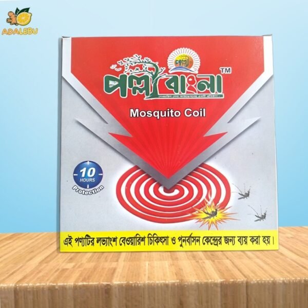 Palli Bangla Mosquito Coil Jumbo (Red)