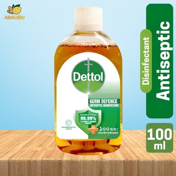 Dettol Antiseptic Disinfectant Liquid for First Aid, Medical & Personal Hygiene- use diluted