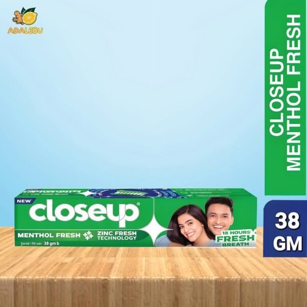 Closeup Toothpaste Menthol Fresh