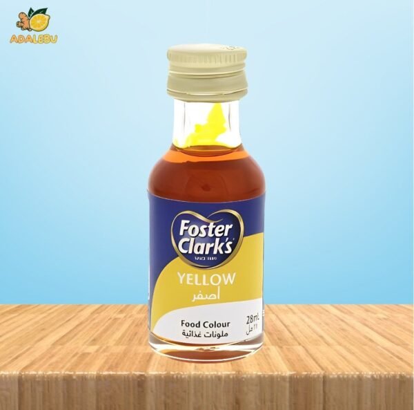 Foster Clark's Yellow Food Color