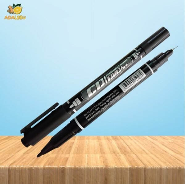 Permanent 2 in 1 Marker