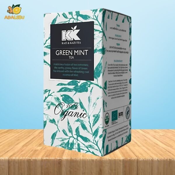 Kazi & Kazi Green Mint Tea Box