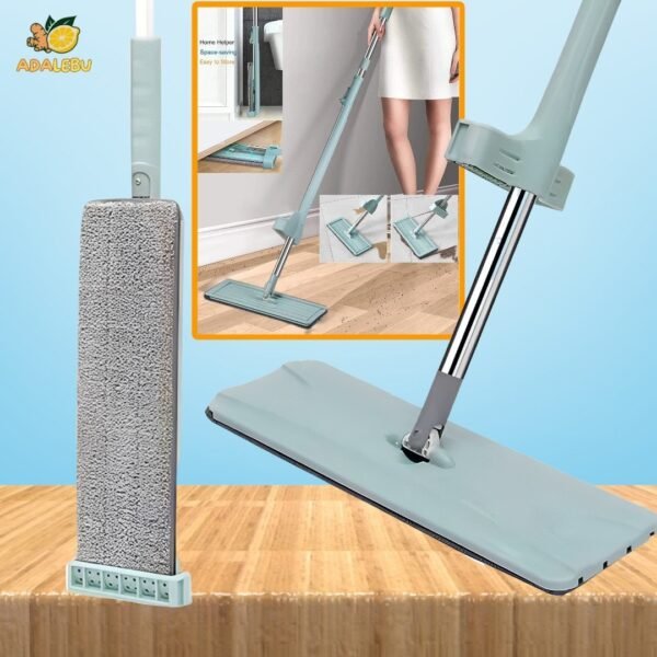 Flat Mop Microfiber 360 Rotating