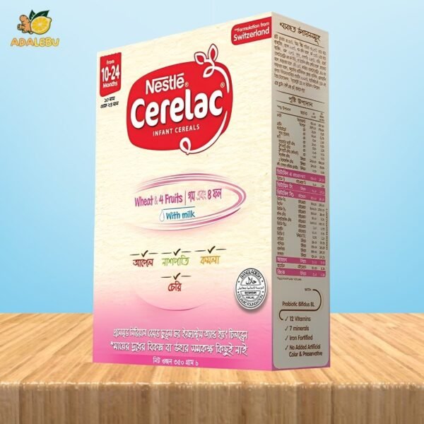 CERELAC Stage 3 Wheat & 4 Fruits with Milk